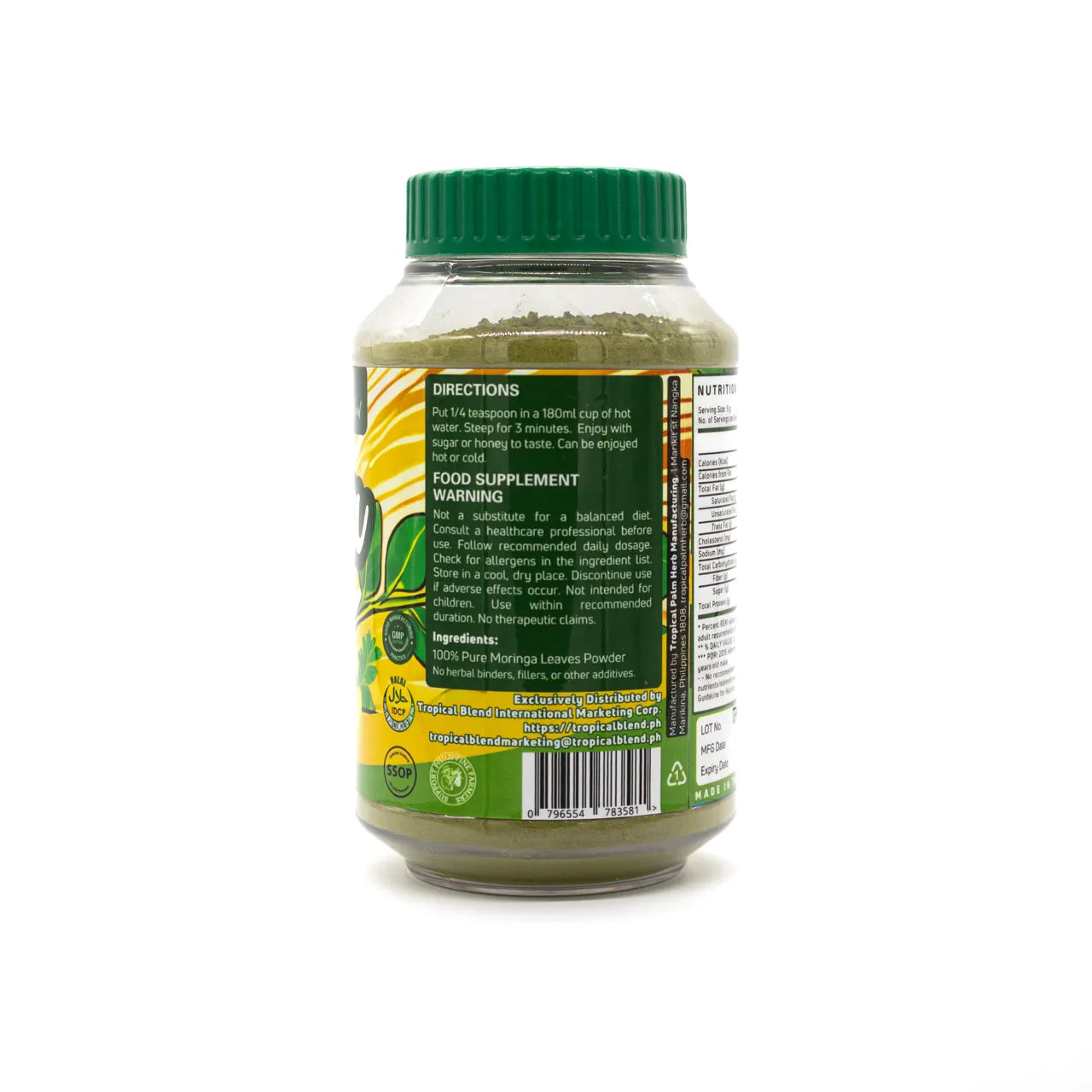 Pure Moringa Powder by Tropical Blend