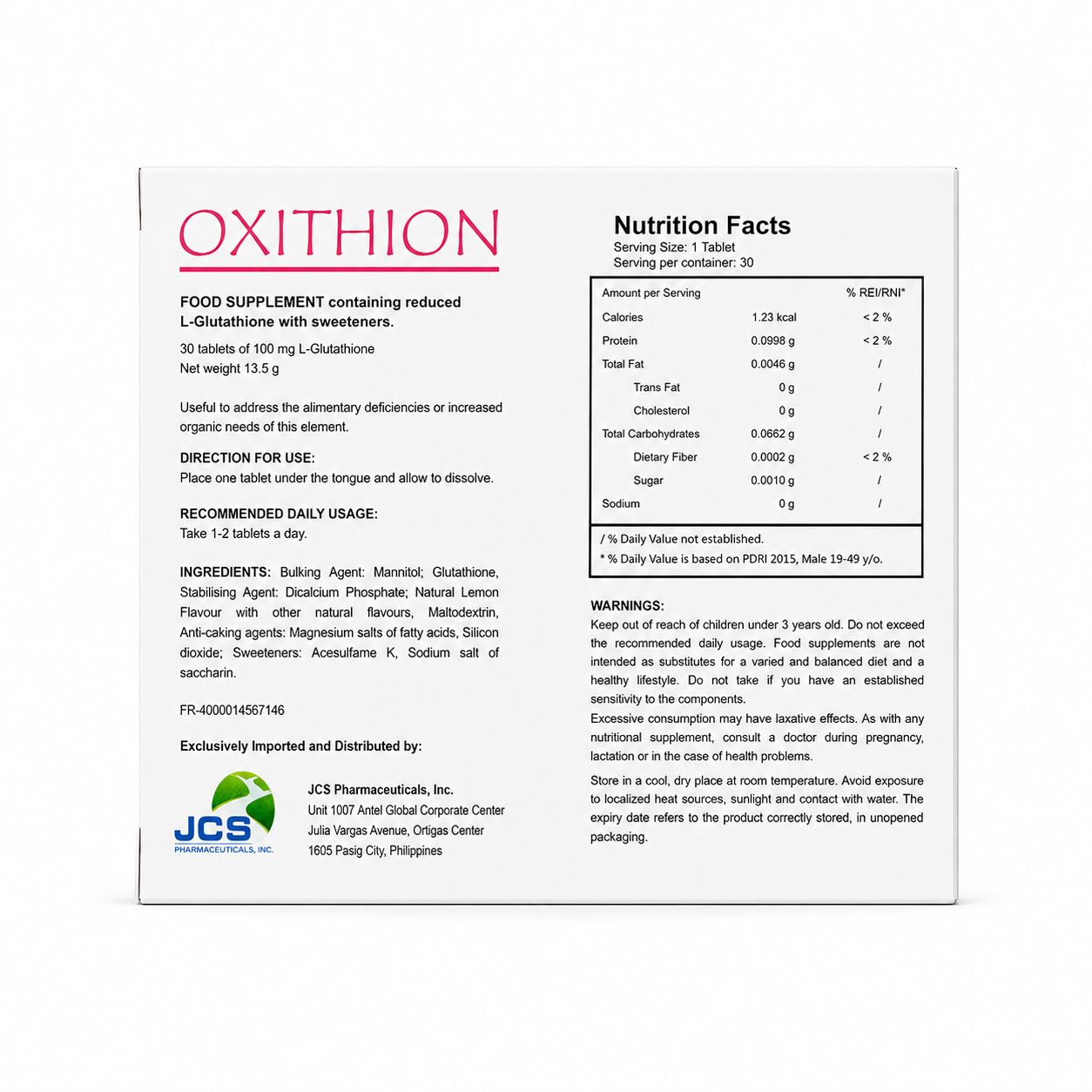 Oxithion 30 Tablets