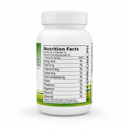 Aztec Spirulina 100 Capsules
