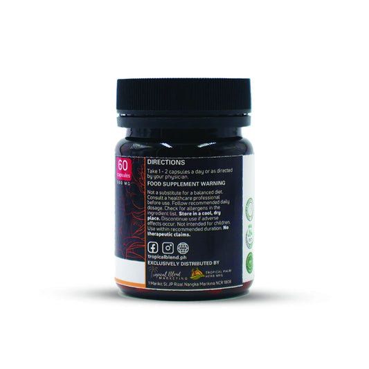 Turmeric Capsule by Tropical Blend (60 Capsules)