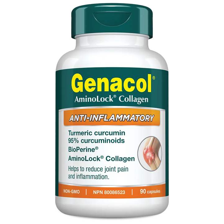 Genacol AI AminoLock Collagen with Curcumin and Piperine 90 Capsules