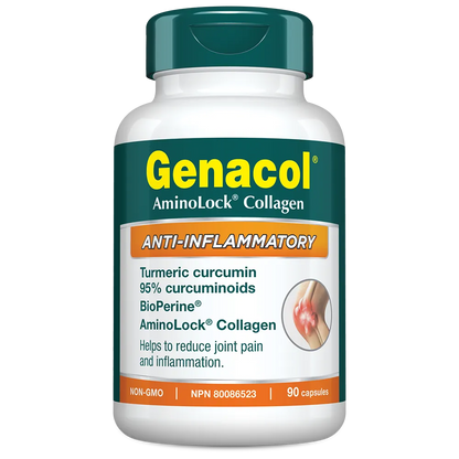 Genacol AI AminoLock Collagen with Curcumin and Piperine 90 Capsules
