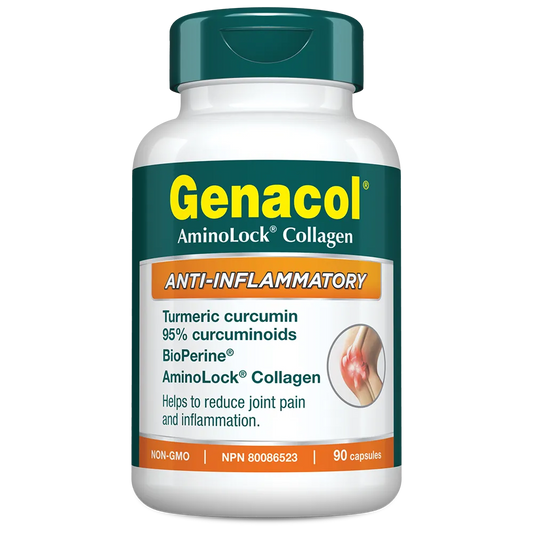 Genacol AI AminoLock Collagen with Curcumin and Piperine 90 Capsules