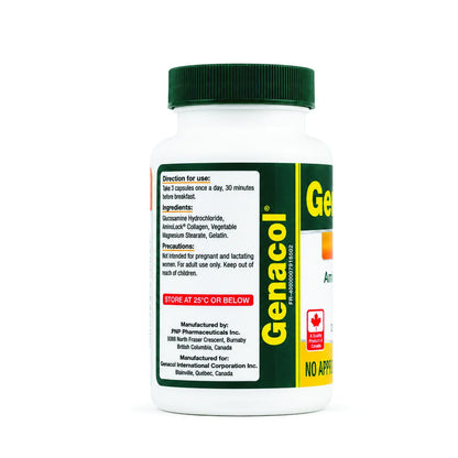 Genacol Plus AminoLock Collagen with Glucosamine 90 Capsules
