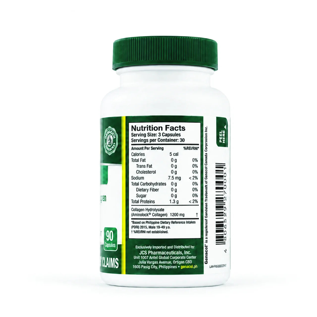 Genacol Original AminoLock Collagen 90 Capsules