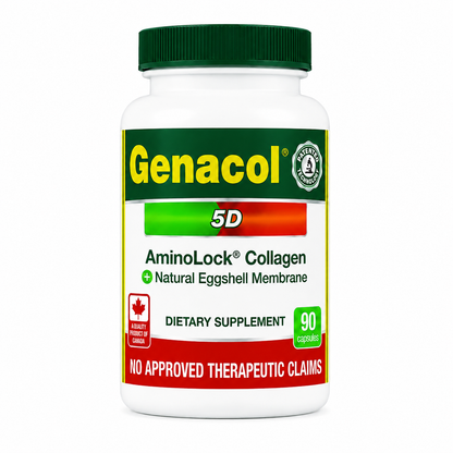 Genacol 5D AminoLock Collagen with Eggshell Membrane 90 Capsules