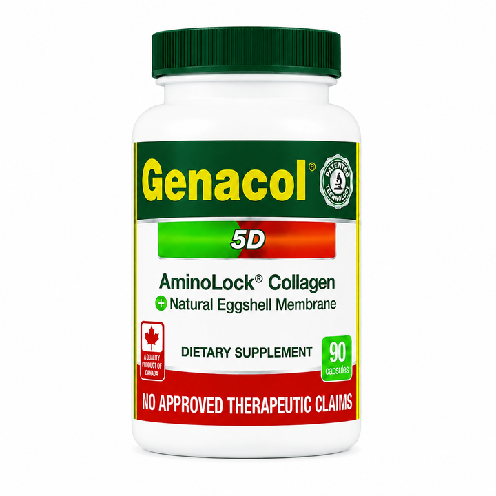 Genacol 5D AminoLock Collagen with Eggshell Membrane 90 Capsules