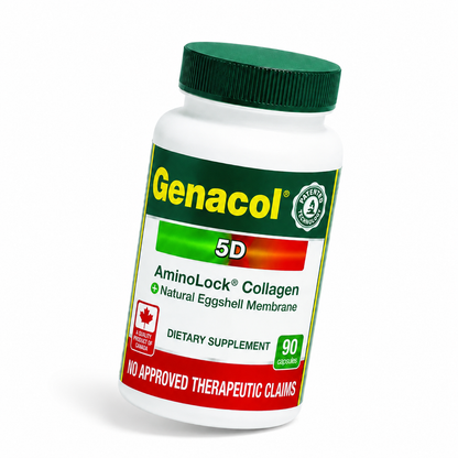 Genacol 5D AminoLock Collagen with Eggshell Membrane 90 Capsules