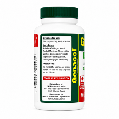 Genacol 5D AminoLock Collagen with Eggshell Membrane 90 Capsules