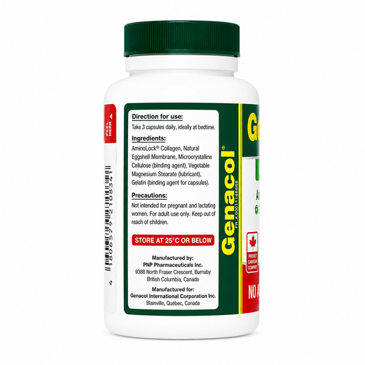 Genacol 5D AminoLock Collagen with Eggshell Membrane 90 Capsules