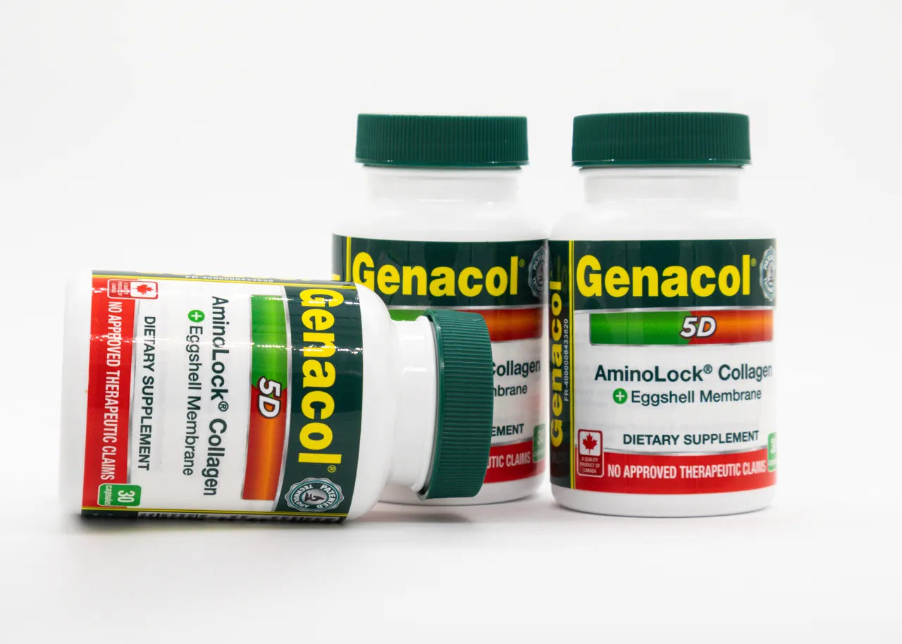 Genacol 5D AminoLock Collagen with Eggshell Membrane 90 Capsules