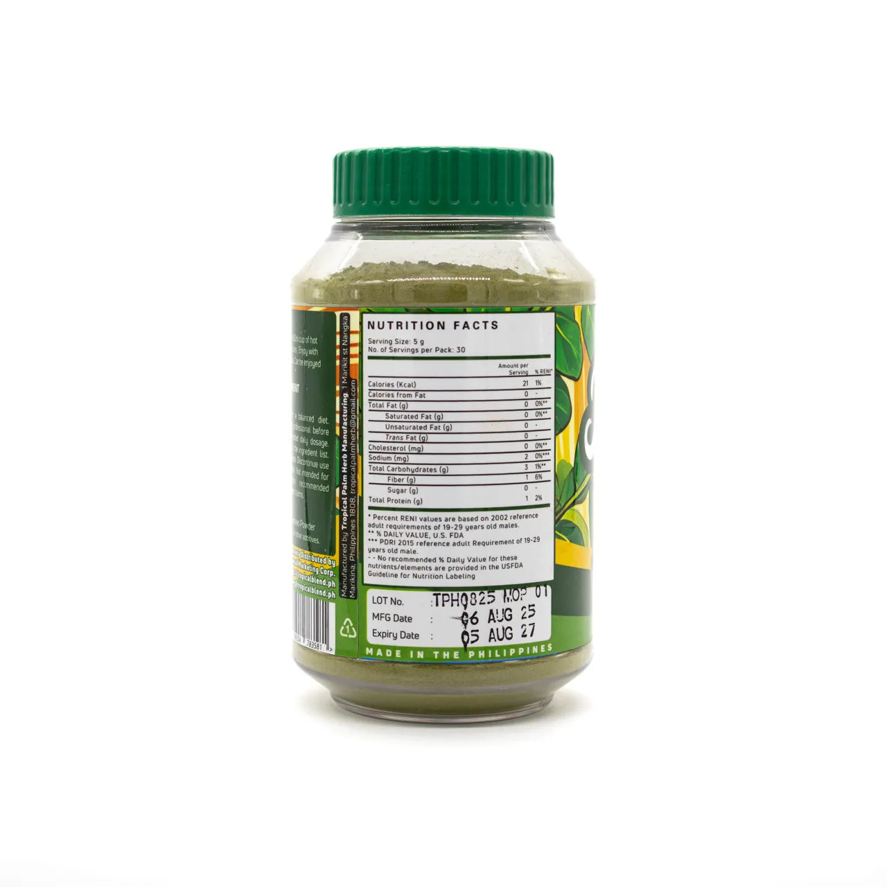 Pure Moringa Powder by Tropical Blend