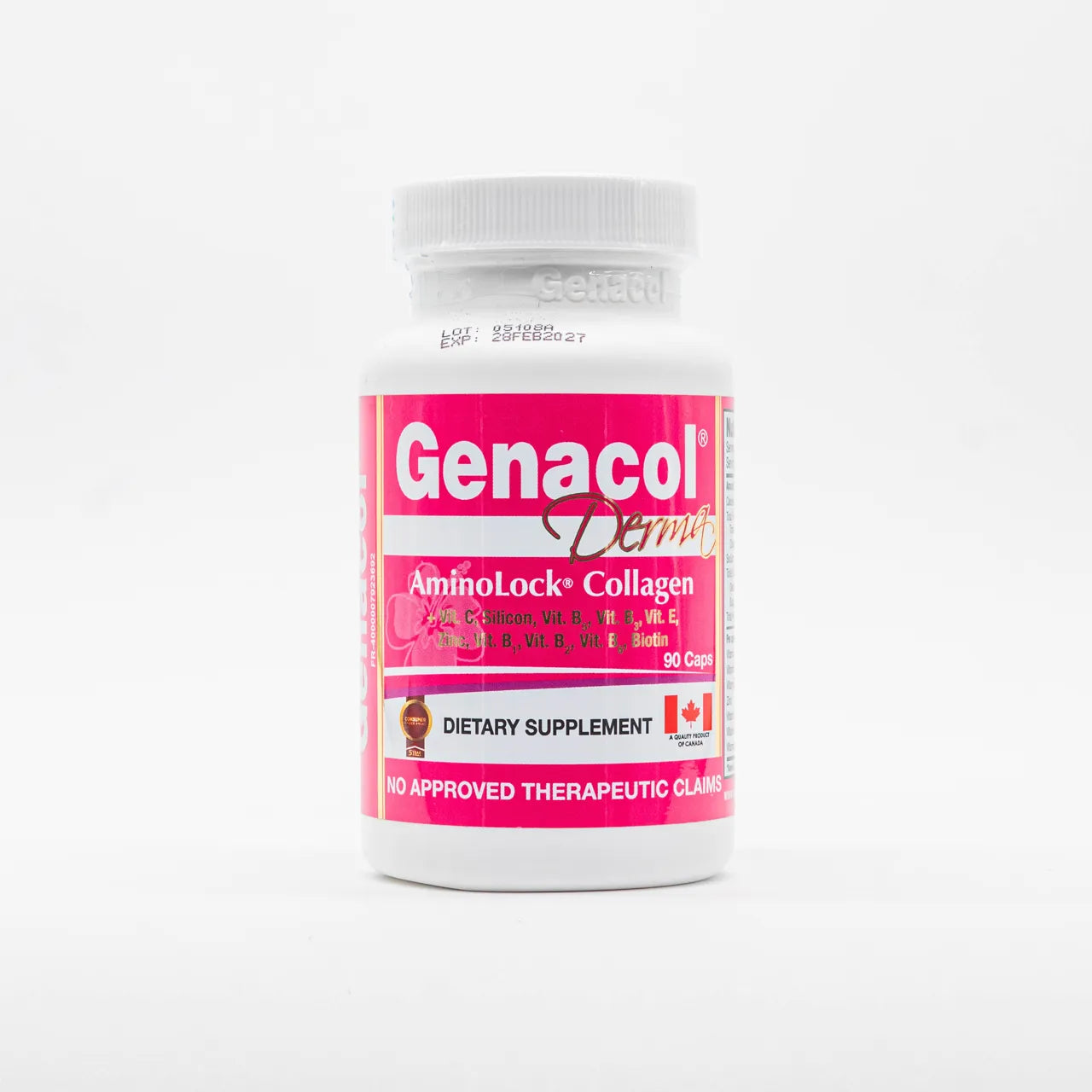 Genacol Derma AminoLock Collagen with Vit C, Vit B, Biotin 90 Capsules