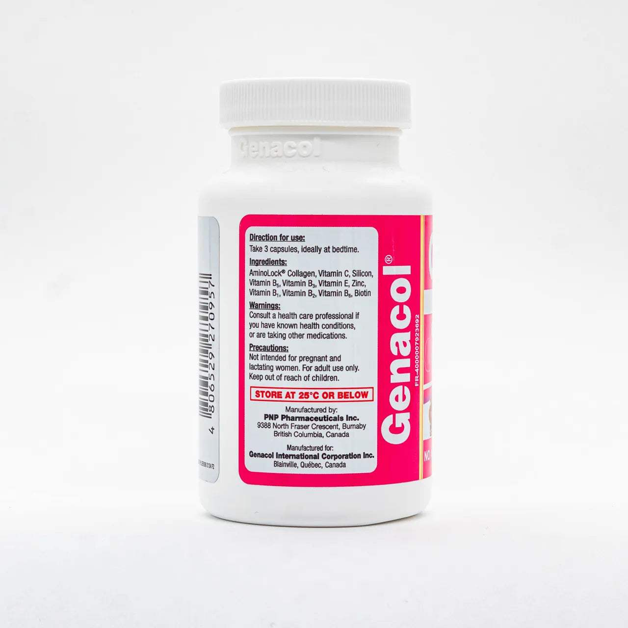 Genacol Derma AminoLock Collagen with Vit C, Vit B, Biotin 90 Capsules